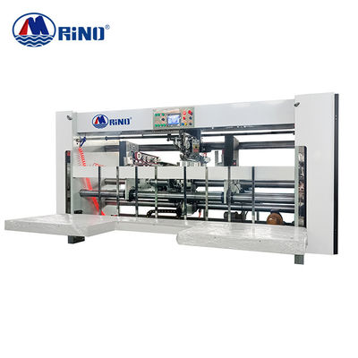 Large Size Corrugated Box Stitching Machine Double Pieces 600 Nail/Min