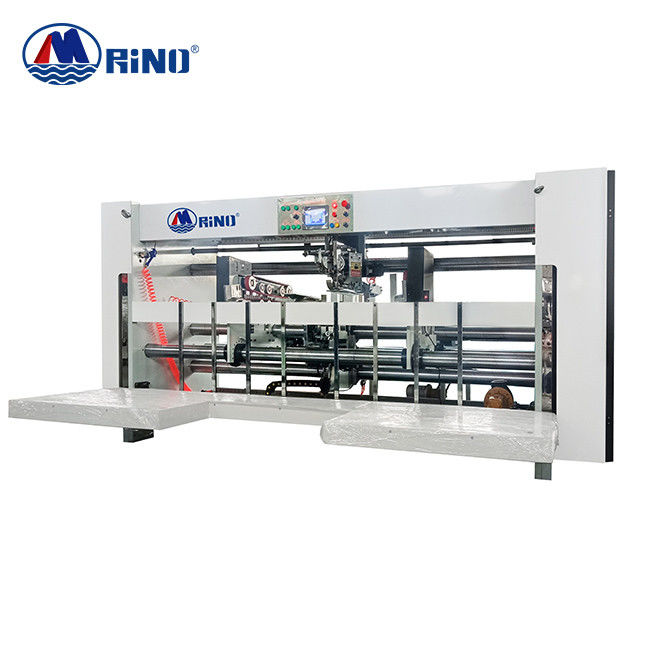 Large Size Corrugated Box Stitching Machine Double Pieces 600 Nail/Min