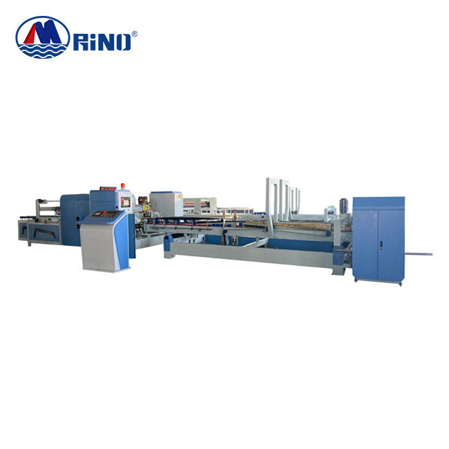 3200*15000mm Automatic Folder Gluer Stitcher Machine 220pcs/Min